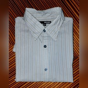 Mens Murano long sleeved shirt 100% cotton Size XL